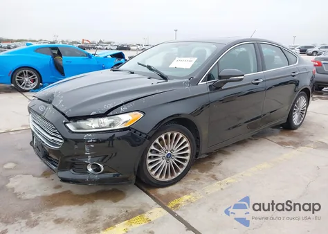 2014 Ford Fusion Titanium z USA, uszkodzony, nr VIN 3FA6P0K9XER320313